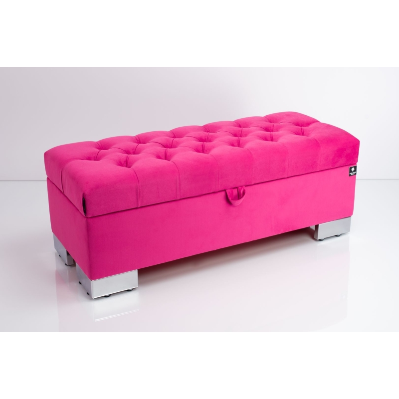 Tufted Storage Bench